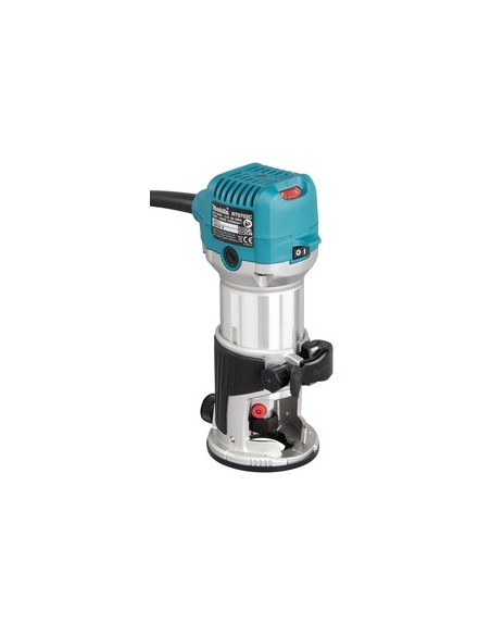 Makita RT0702CX3J Fresatrice verticale 710W, pinza: 6-8mm