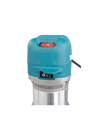 Makita RT0702CX3J Fresatrice verticale 710W, pinza: 6-8mm