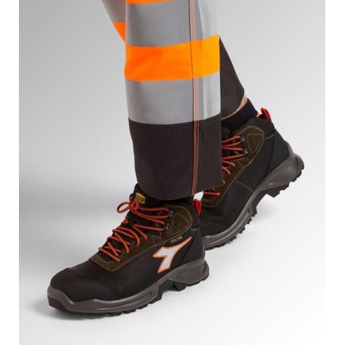 Scarponcino sport diatex mid s7s Diadora Utility nero/verde