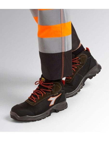 Scarponcino sport diatex mid s7s Diadora Utility nero/verde