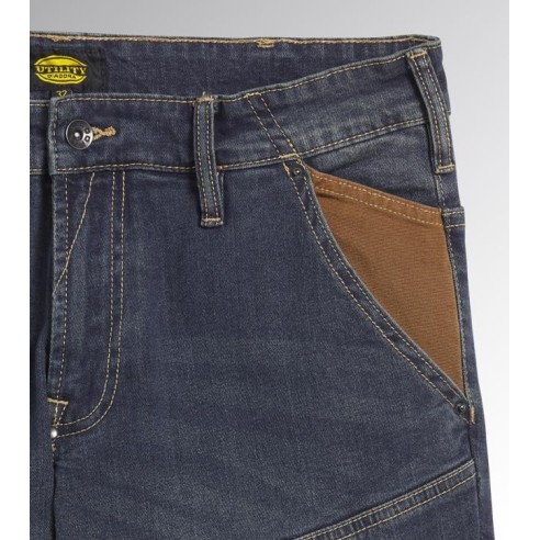 Jeans lungo stone plus Diadora Utility