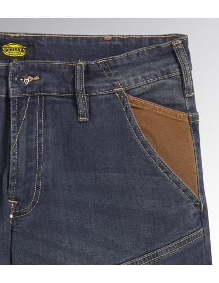 Jeans lungo stone plus Diadora Utility