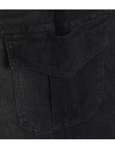 Jeans lungo stone cargo Diadora Utility nero