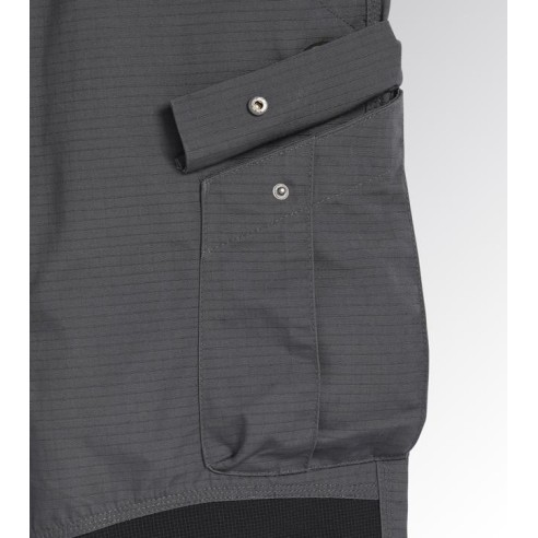 Pantalone lungo ripstop cargo Diadora Utility (grigio)