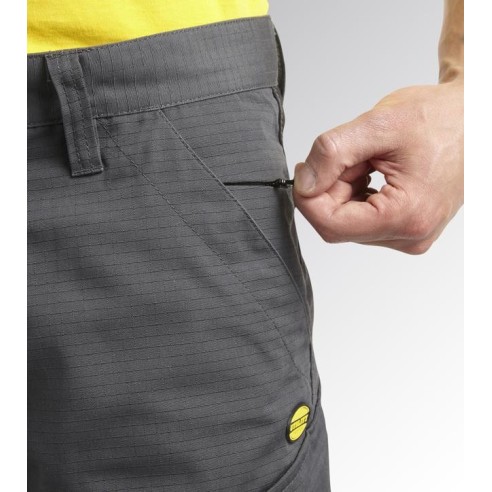 Pantalone lungo ripstop cargo Diadora Utility (grigio)