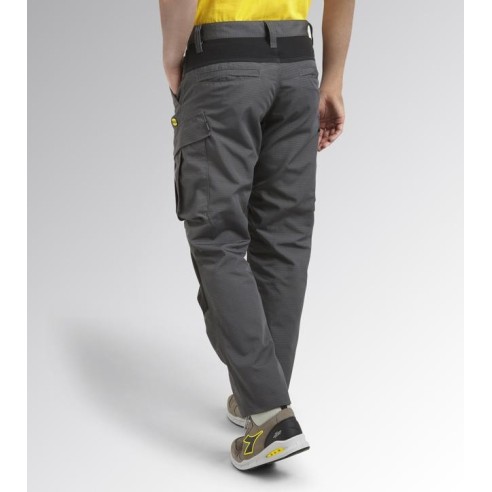 Pantalone lungo ripstop cargo Diadora Utility (grigio)
