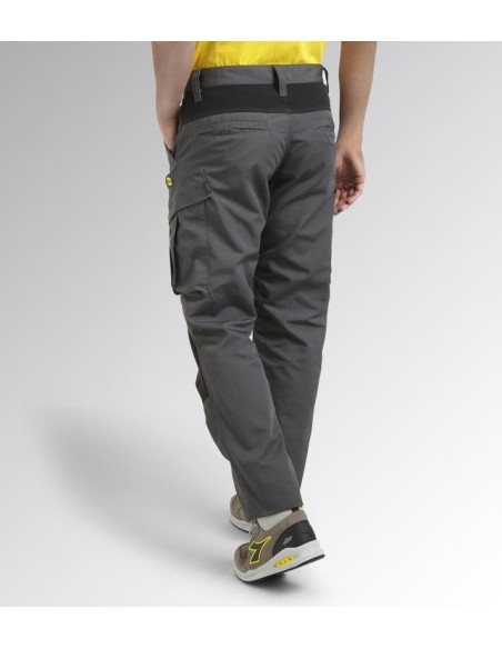 Pantalone lungo ripstop cargo Diadora Utility (grigio)