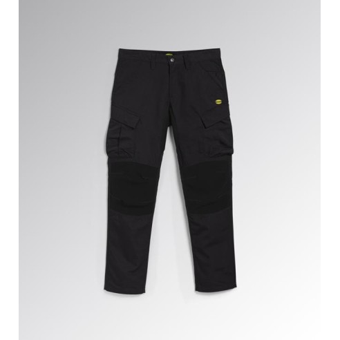 Pantalone lungo ripstop cargo Diadora Utility (nero)