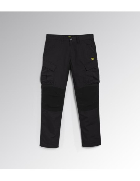 Pantalone lungo ripstop cargo Diadora Utility (nero)