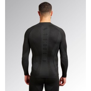 Maglia tecnica seamless evo Diadora Utility nero 2