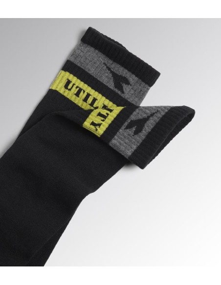 Calzini tecnici invernali Diadora Utility nero/grigio