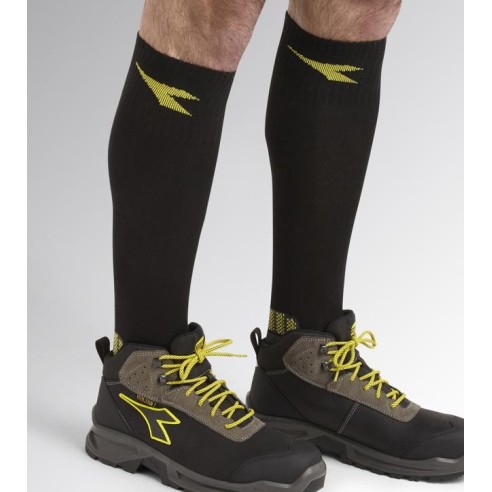 Calzini invernali cotone (3 pack) Diadora Utility nero/grigio