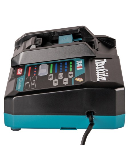 Makita 191E07-8 Caricabatterie XGT DC40RA 40Vmax (Li-ion)
