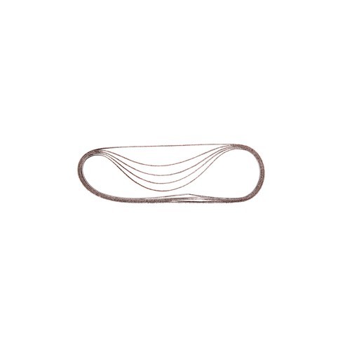 Makita P-43278 Nastro abrasivo 9x533mm, Gr.80 (5 pz.)