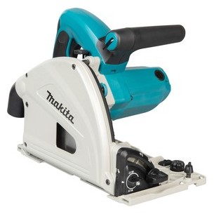 Makita SP6000J Sega circolare ad affondamento 1.300W, lama: Ø165mm - Con binario guida