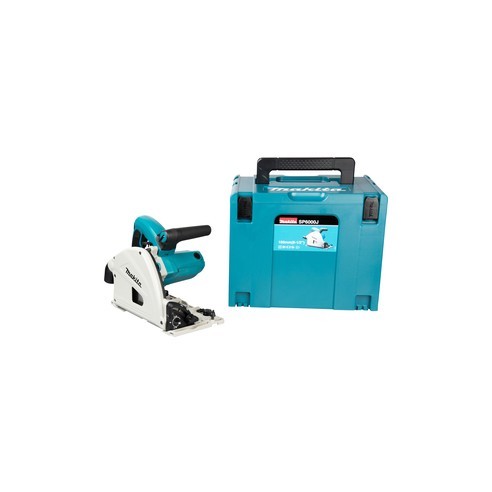 Makita SP6000J Sega circolare ad affondamento 1.300W, lama: Ø165mm - Con binario guida
