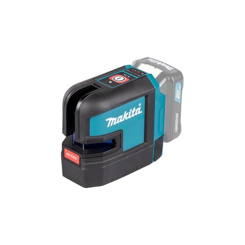 Makita SK105DZ Tracciatore laser 12V, Autolivellante IP54, raggio rosso - Con batteria