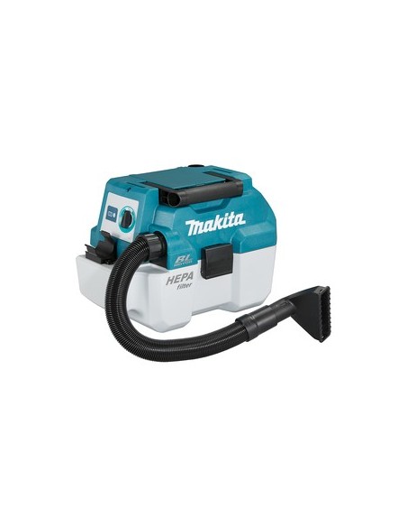 Makita DVC750LZX1 Aspiratore 18V, con Filtro HEPA - Umido/Secco - Senza batteria