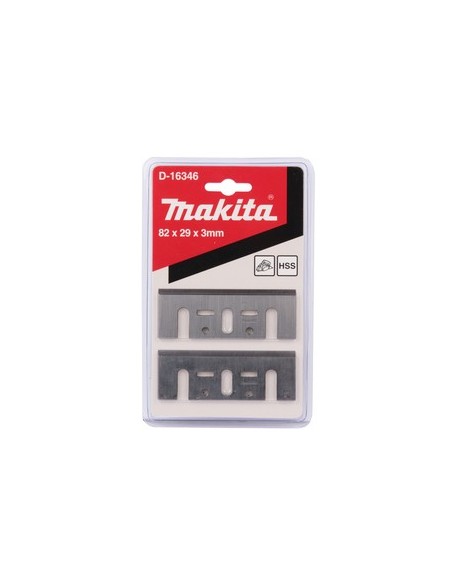 Makita D-16346 Coppia coltelli HSS 82mm (set 2 pz.)