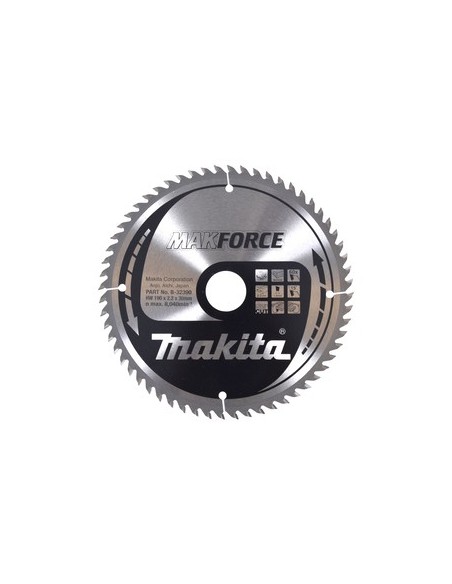 Makita B-32390 Lama makforce x legno Ø190x30mm - Z60