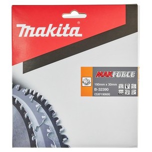 Makita B-32390 Lama makforce x legno Ø190x30mm - Z60