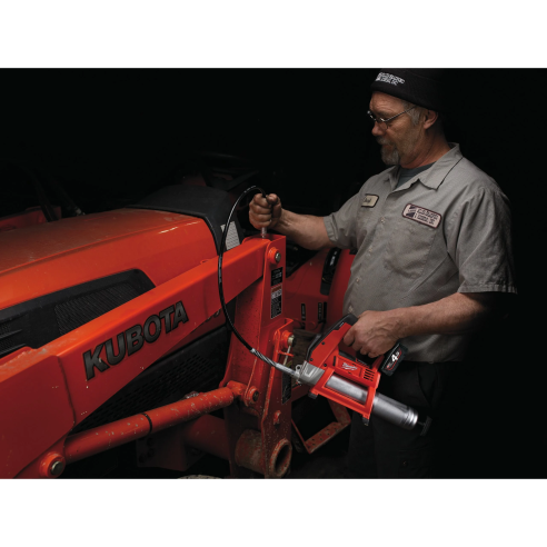 Milwaukee M12 GG-0 Pistola per grasso - Senza batteria 4933440435