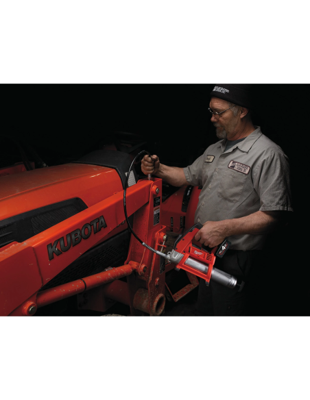 Milwaukee M12 GG-0 Pistola per grasso - Senza batteria 4933440435
