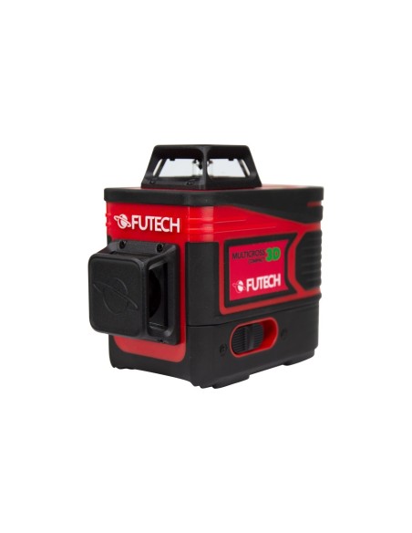 Laser raggio verde Multicross 3D Compact 0353DG Futech 360°, precisione 2mm/10m, IP54 (con batterie litio)