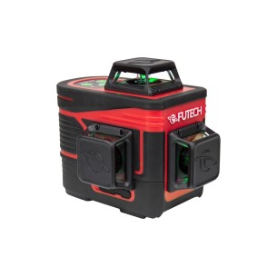 Laser raggio verde Multicross 3D Compact 0353DG Futech 360°, precisione 2mm/10m, IP54 (con batterie litio) 2