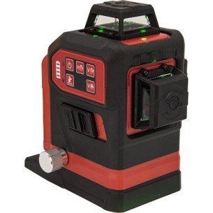 Laser raggio verde Multicross 3D 18Vmax 0363DG Futech 360°, precisione 2mm/10m, IP54