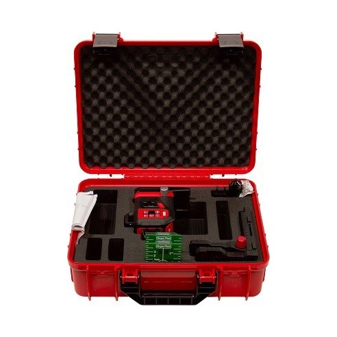 Laser raggio verde Multicross 3D 18Vmax 0363DG Futech 360°, precisione 2mm/10m, IP54