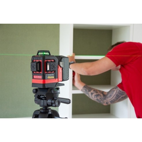 Laser raggio verde Multicross 3D 18Vmax 0363DG Futech 360°, precisione 2mm/10m, IP54