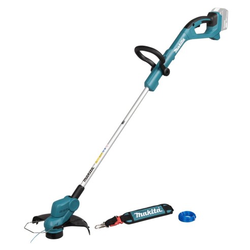 Makita DUR193 Bordatore telescopico 18V, 7.800g/min - testina: 260mm - Senza batteria