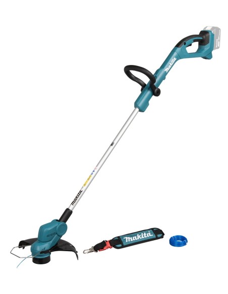 Makita DUR193 Bordatore telescopico 18V, 7.800g/min - testina: 260mm - Senza batteria