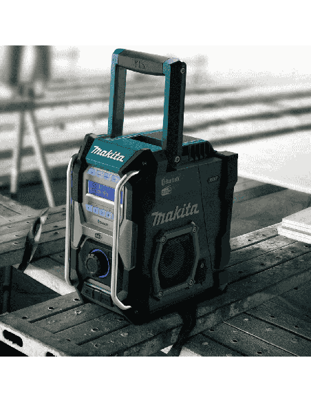 Makita MR004GZ Radio da cantiere 12V/18V/40V, Bluetooth - Senza batteria
