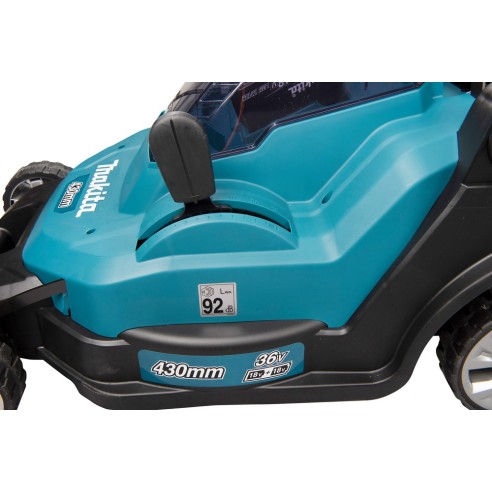 Makita DLM432PT2 Tagliaerba a batteria 36V - Con 2 batterie