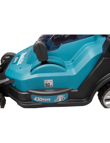 Makita DLM432PT2 Tagliaerba a batteria 36V - Con 2 batterie