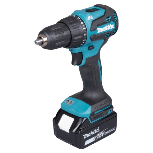 Makita DHP490RFJ Avvitatore a percussione 65Nm LXT Brushless 18 V - Con 2 batterie 18V 3.0Ah