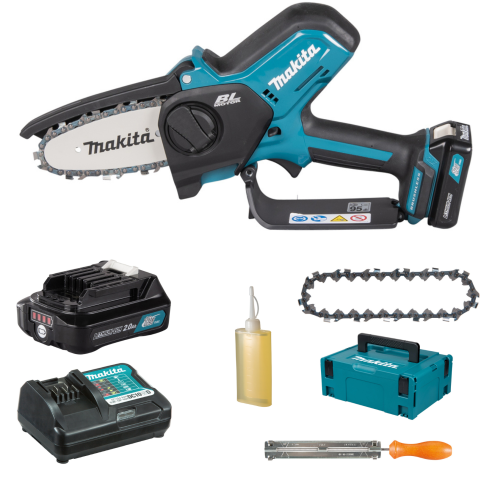 Makita UC100DWA1J Potatore a catena 10 cm Brushless CXT 12 V - Con batteria
