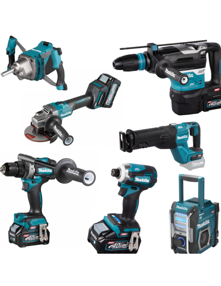 Parco macchine 40 V Makita