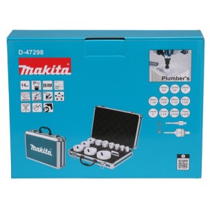 Makita D-47298 Kit tazze BiM (14 pz.) x metallo/legno/PVC 2