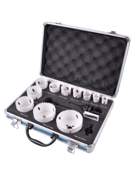 Makita D-47298 Kit tazze BiM (14 pz.) x metallo/legno/PVC
