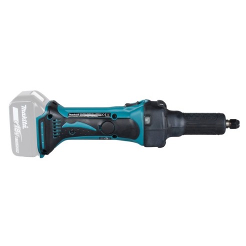 Makita DGD800ZJ Smerigliatrice diritta 18V, pinza max. 6mm, 25.000g/min - Senza batteria