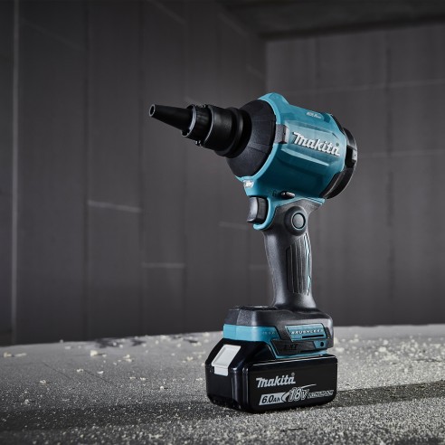 Makita DAS180Z Soffiatore a pistola 18V, Brushless - Senza batteria