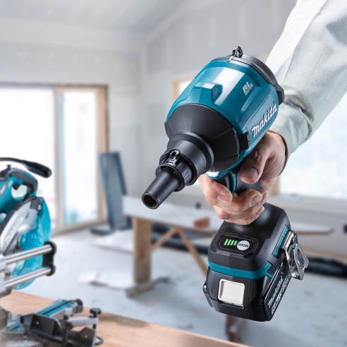 Makita DAS180Z Soffiatore a pistola 18V, Brushless - Senza batteria