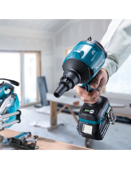 Makita DAS180Z Soffiatore a pistola 18V, Brushless - Senza batteria
