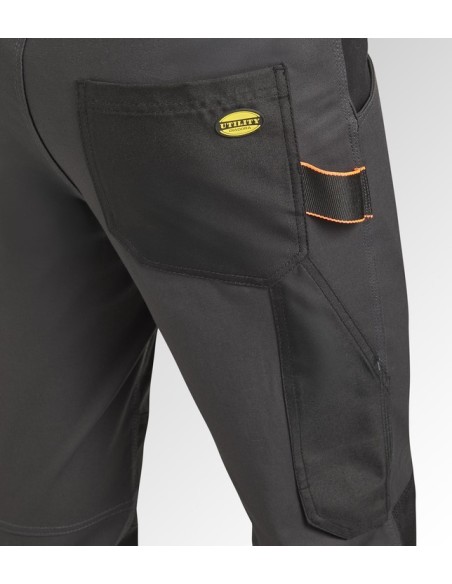 Pantalone lungo Stretch 2.0 Diadora Utility (nero)