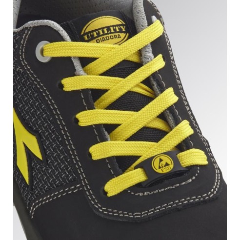 Scarpa bassa Speedy S3S Diadora Utility nero