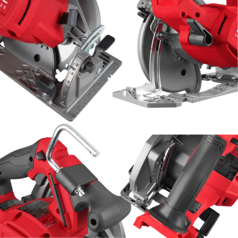Milwaukee M18 FCS552-0 Sega circolare compatta Fuel d.165mm M18 - Senza batteria 4933493587