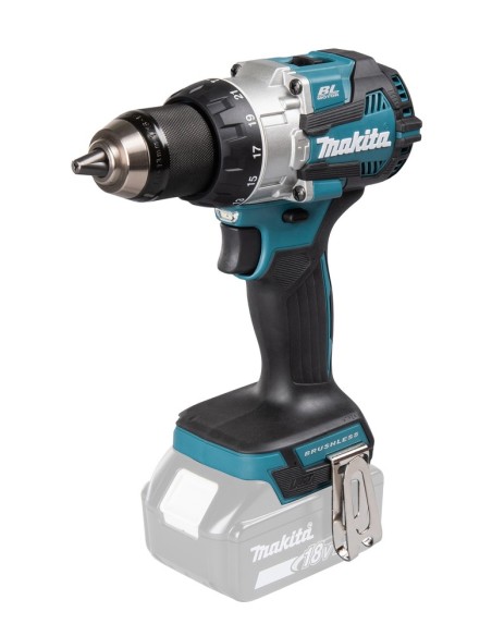 Makita DHP489Z Trapano avvitatore con percussione 18V, 110Nm - Senza batterie, senza valigetta